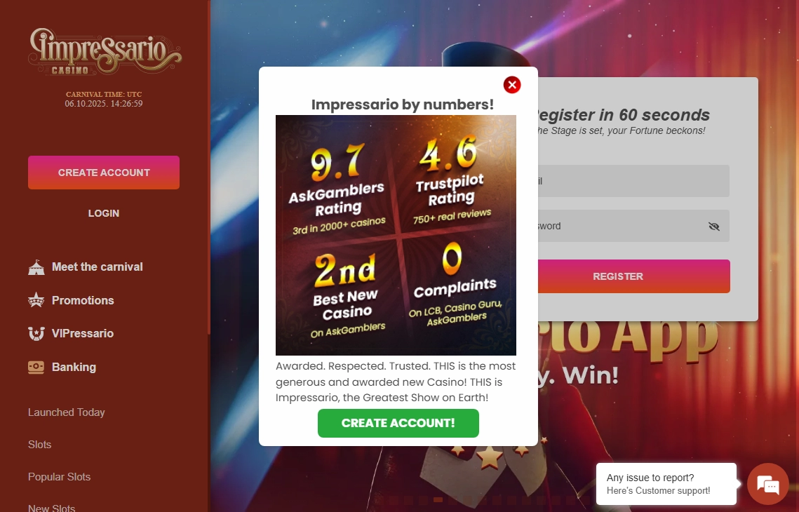 Impressario Casino